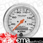 AutoMeter 4487-M GAUGE, SPEEDOMETER, 3 3/8", 190KM/H, ELEC. PROG. W/ LCD ODO, ULTRA-LITE