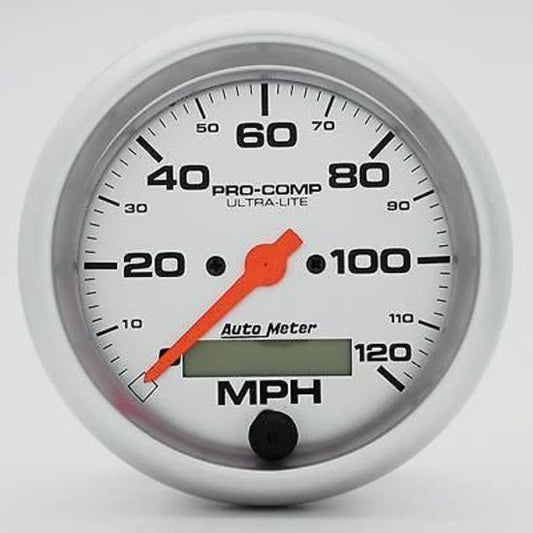 AutoMeter AU4487 Ultra-Lite 3-3/8" Elec Programmable Speedo 120MPH