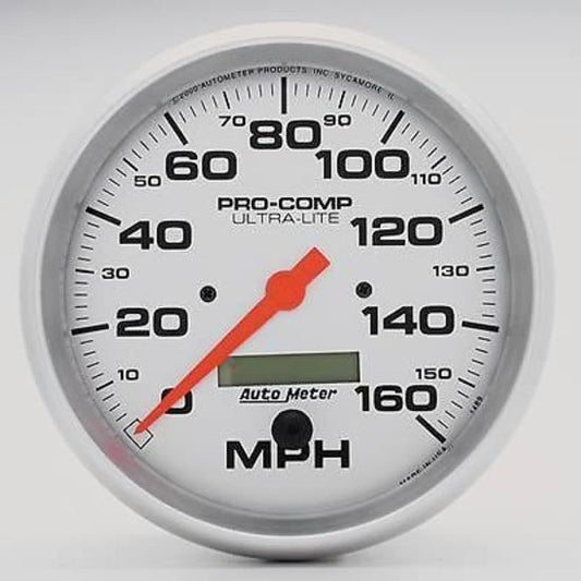 AutoMeter AU4489 5" Ultra-Lite Speedo 160MPH