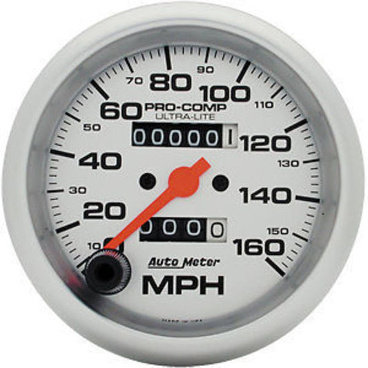 AutoMeter AU4493 Ultra-Lite 3-3/8" Mech Speedometer 0-160MPH