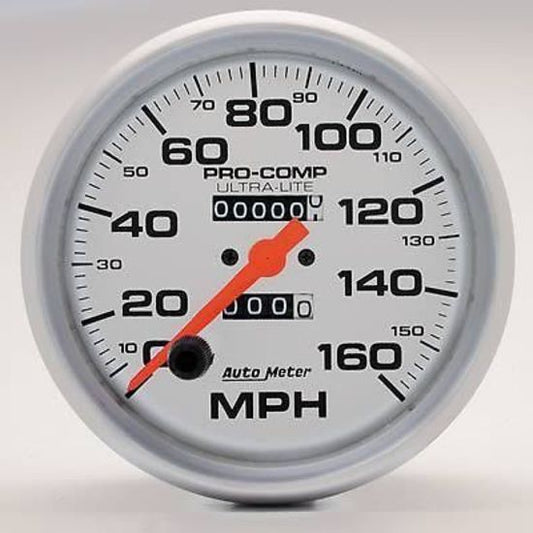 AutoMeter AU4495 Ultra-Lite Speedo 5" 0-160MPH Mech