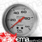 AutoMeter AU4621 Pro-Comp Silver 2-5/8" Mech Oil Pressure Gauge 0-100 PSI