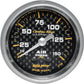 AutoMeter AU4720 Carbon Fiber 2-1/16" Mech Air Pressure Gauge 0-150 PSI