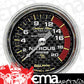 AutoMeter AU4728 Carbon Fiber 2-1/16" Mech Nitrous Pressure Gauge 0-2000 PSI