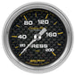AutoMeter AU4734 Carbon Fibre 2-1/16" Pressure Gauge 150PSI Full Sweep
