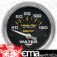 AutoMeter 4737-M GAUGE, WATER TEMP, 2 1/16", 40-120?C, ELECTRIC, CARBON FIBER