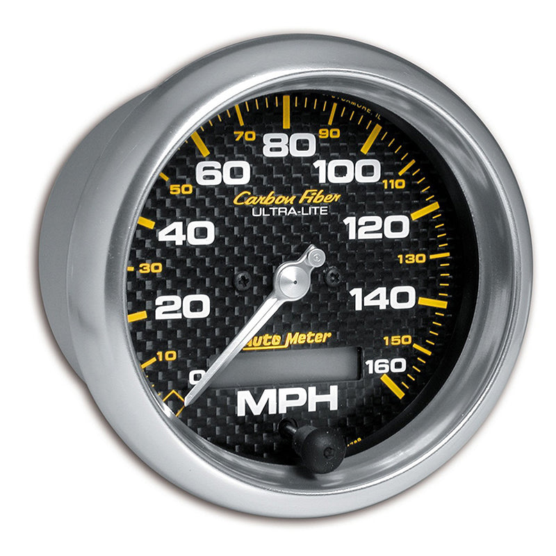 AutoMeter 4789 3-3/8" SPEEDOMETER, 0-160 MPH, CARBON FIBER