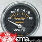 AutoMeter AU4791 Carbon Fiber 2-1/16" Elec. Voltmeter Gauge 8-18 Volts