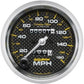 AutoMeter AU4793 Carbon Fiber 3-3/8" Mech Speedometer 0-160 MPH 85.7Mm