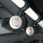 AutoMeter AU48007 1-3/4" Roll Cage Mounted Gauge Pod 2-5/8" Diameter Steel Black Au 48007