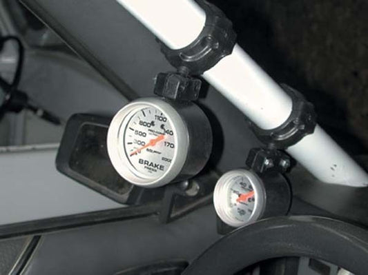 AutoMeter AU48007 1-3/4" Roll Cage Mounted Gauge Pod 2-5/8" Diameter Steel Black Au 48007