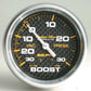 AutoMeter AU4803 Carbon Fiber 2-5/8" Mech Boost/Vacuum Gauge 30 In. Hg./30 PSI