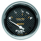 AutoMeter AU4815 Carbon Fiber Fuel Level Gauge 2-5/8" Short Sweep Elec Ford 73 OHMS Empty/10 OHMS Full