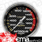 AutoMeter AU4828 Carbon Fiber 2-5/8" Mech. Nitrous Pressure Gauge 0-2000 PSI