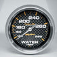 AutoMeter AU4831 Carbon Fiber 2-5/8" Mech Water Temperature Gauge 140-280¶øF
