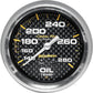 AutoMeter AU4841 Carbon Fiber 2-5/8" Mech. Oil Temperature Gauge 140-280¶øF