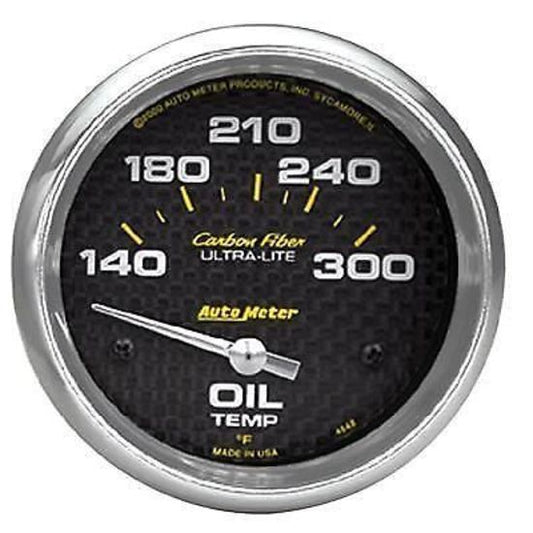 AutoMeter AU4848 2-5/8" Elecal Oil Temp Gauge 140-300????F
