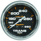 AutoMeter AU4851 Carbon Fiber Transmission Temperature Gauge 2-5/8" Full Sweep Mech 140-280¶øF