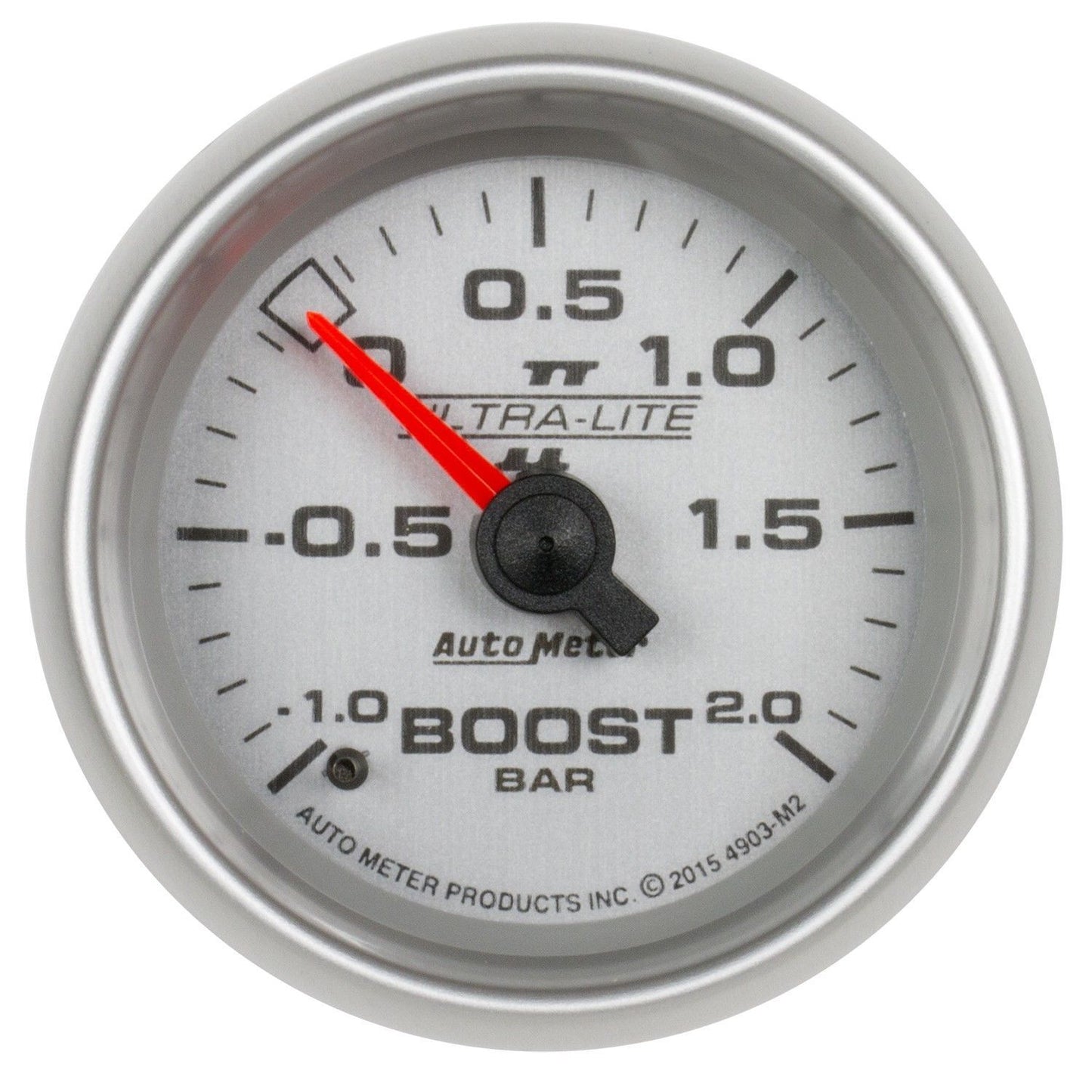 AutoMeter AU4903-M2 Ultra-Lite II 2-1/16" Mech Boost/Vacuum Gauge -1/+2 Bar