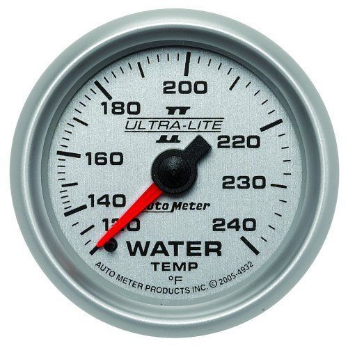 AutoMeter AU4932 Ultra-Lite II 2-1/16" Mech Water Temp Gauge 120-240¶øF