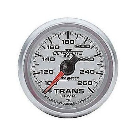 AutoMeter AU4957 Ultra-Lite II Trans Temp Gauge 2-1/6" 100-260¶øF