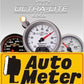 AutoMeter AU4980-M Ultra-Lite II 3-3/8" Elec In-Dash GPS Speedometer 0-225 Km/H