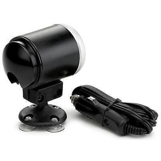 AutoMeter AU5231 D-Pic Mobile Suction Mount Gauge Pod with 12V Acc Plug Au 5231