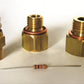 AutoMeter AU5284 Gauge Installation Fitting Kit Brass suits Gm Ls Engines