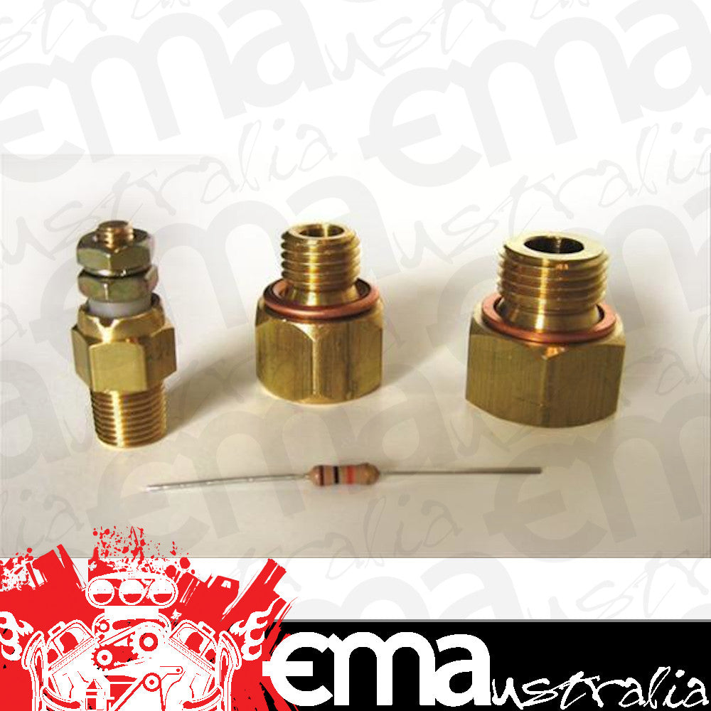 AutoMeter AU5284 Gauge Installation Fitting Kit Brass suits Gm Ls Engines