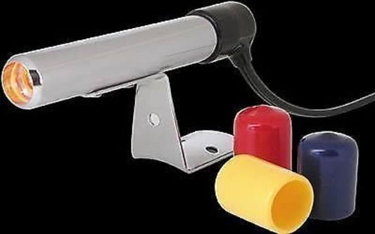 AutoMeter AU5329 Quick-Lite Shift Light Chrome with Amber Led
