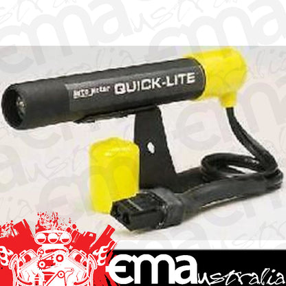 AutoMeter 5330 SHIFT LIGHT, AMBER LED, PEDESTAL, BLACK, QUICK-LITE
