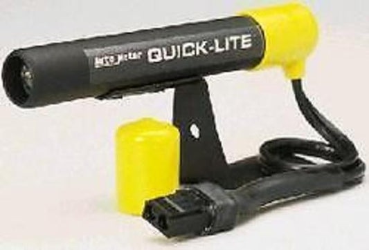 AutoMeter 5330 SHIFT LIGHT, AMBER LED, PEDESTAL, BLACK, QUICK-LITE