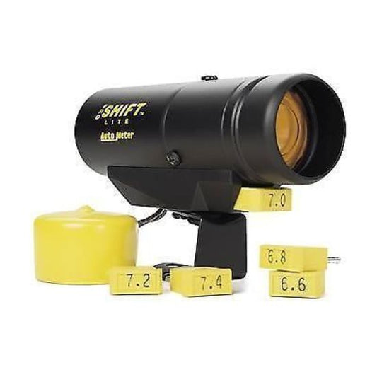 AutoMeter AU5340 Pro-Shift Shift Light Black with Amber Lens