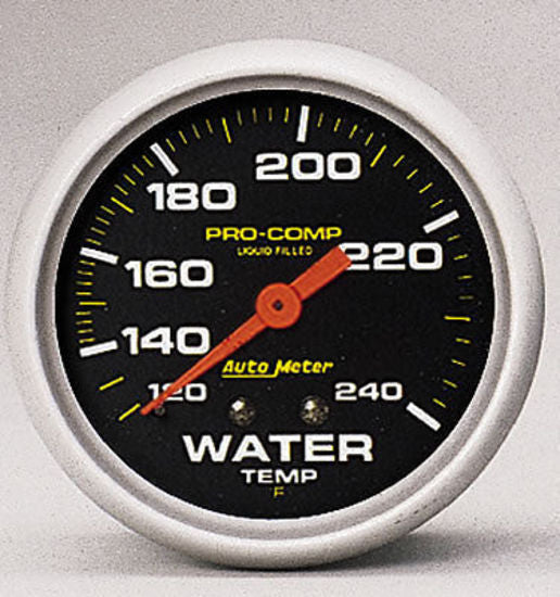 AutoMeter AU5432 Pro-Comp 2-5/8" Mech Water Temperature Gauge 120-240F Au 5432