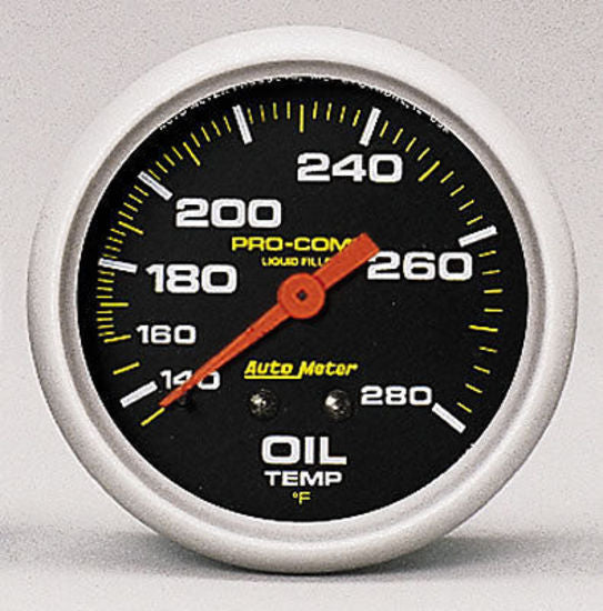 AutoMeter AU5441 Pro-Comp 2-5/8" Mech Oil Temperature Gauge 140-280¶øF