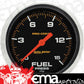 AutoMeter AU5461 Pro-Comp 2-5/8" Elecal Fuel Pressure Gauge 0-15 PSI