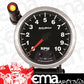 AutoMeter AU5590 Competition Tachometer 3-3/4" Diameter 10 000 RPM Pedestal Mount