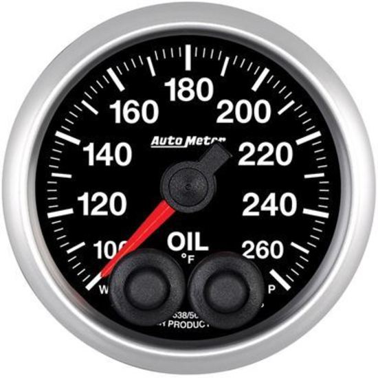 AutoMeter AU5638 Elite 2-1/16"" Oil Temperature 100-260¶ø F Elite