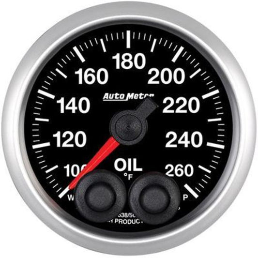 AutoMeter AU5638 Elite 2-1/16"" Oil Temperature 100-260¶ø F Elite