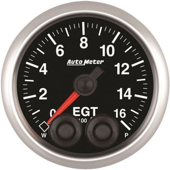 AutoMeter AU5646 Elite Pyrometer 0-1600¶ø F 2-1/16" Diameter Elecal Analog