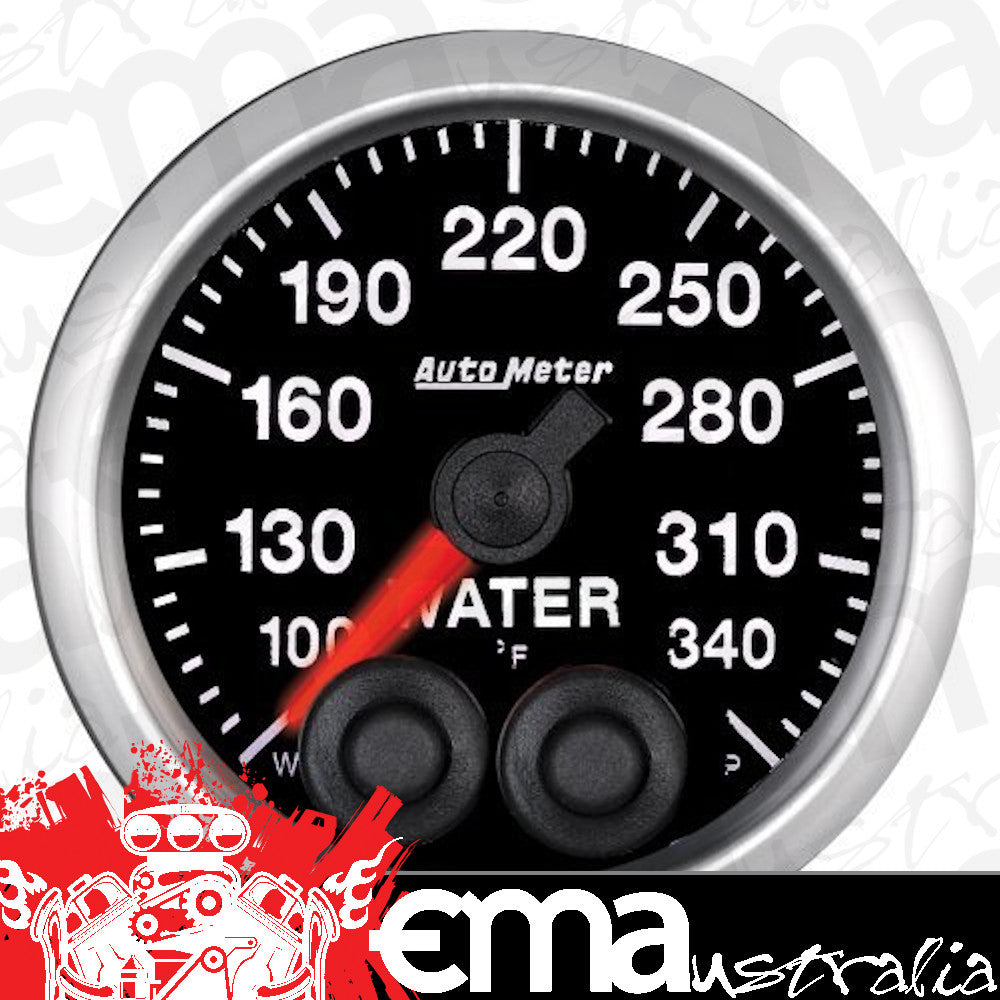 AutoMeter AU5655 Elite Water Temperature Gauge 2-1/16" Programmable Warning Function 100-340¶øF