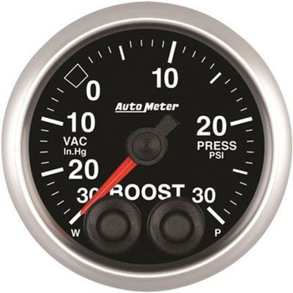 AutoMeter 5677 2-1/16" BOOST/VACUUM, 30 IN HG/30 PSI, ELITE