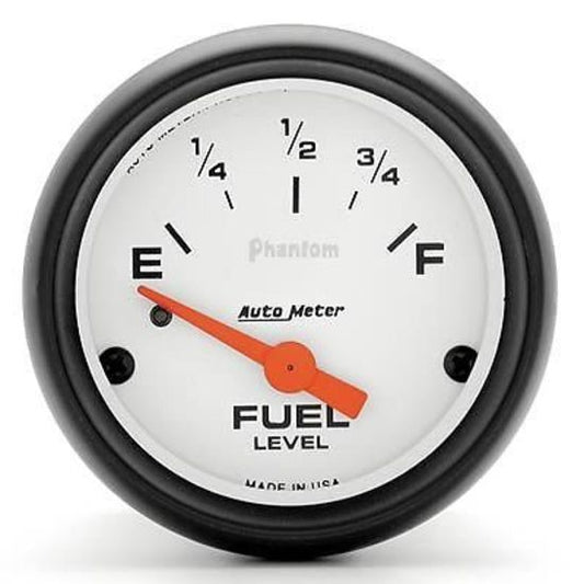 AutoMeter AU5714 Phantom 2-1/16" Elec Fuel Level Gauge Gm 0-90 OHMS