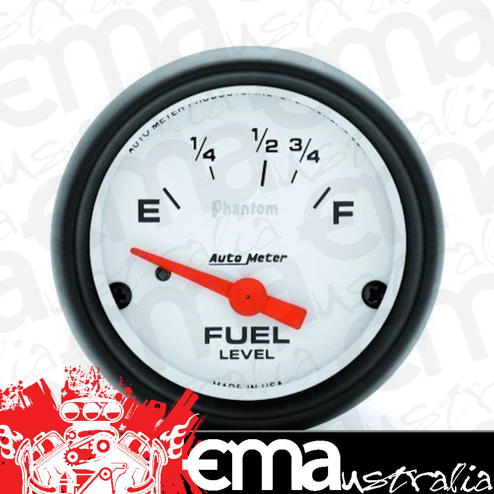 AutoMeter AU5718 Phantom 2-1/16" Elec Fuel Level Gauge 16-158 OHMS