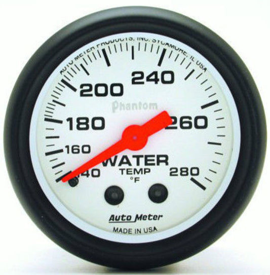 AutoMeter AU5731 Phantom 2-1/16" Mech Water Temperature Gauge 140-280¶øF