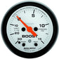 AutoMeter AU5776 Phantom Boost/Vacuum Gauge 2-1/16" Full Sweep Elec Peak Memory And Warning 30 In Hg./15 PSI