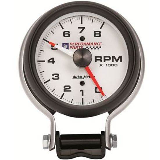 AutoMeter AU5780-00407 Tachometer Phantom Gm Performance Logo 0-8000 RPM 3 3/4 In. Analog Elecal