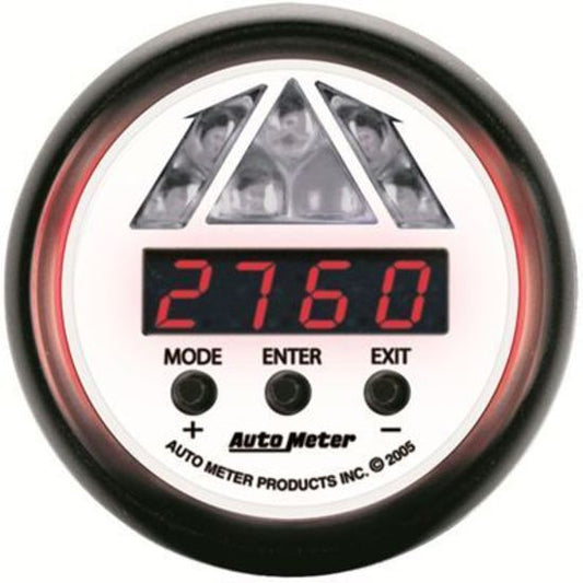 AutoMeter AU5787 Shift Light Phantom Level 1 In-Dash/Pod Mount Externally Adjustable