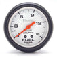AutoMeter AU5813 Phantom 2-5/8" Mech Fuel Pressure Gauge 0-15 PSI W/Isolator
