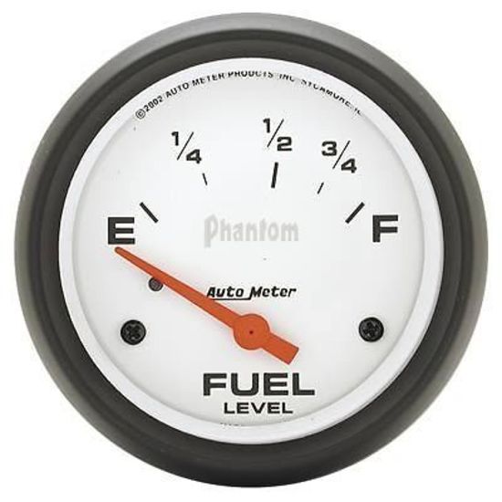 AutoMeter AU5815 Phantom 2-5/8" Elec Fuel Level Gauge 73 / 8-12 OHMS